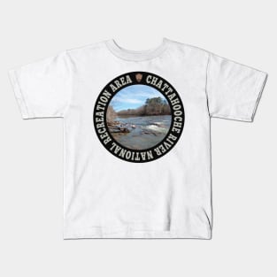 Chattahoochee River National Recreation Area circle Kids T-Shirt